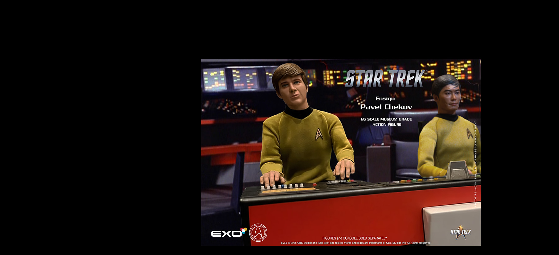Pavel Chekov Star Trek TOS EXO-6 1/6 Scale