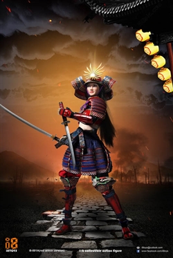 Female Samurai - RIN - Red Version - i8-001 1/6 Scale Figure